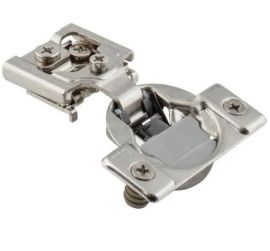 1/2" Overlay Compact Soft Close Hinge with 2 Cleats and Press in Dowels