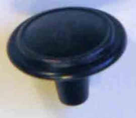 Round Knob-1 1/4" Dia - Venetian Bronze-Liberty