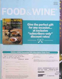 Food & Wine, Novmber 2008