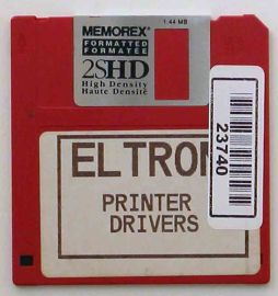 Eltron Printer Drivers diskette