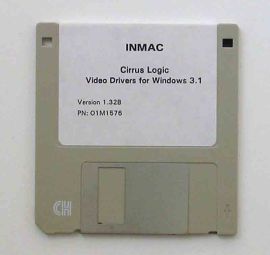 INMAC Cirrus Logic video Drivers for windows 3.1