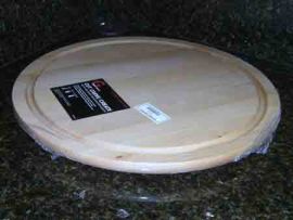 19" Lazy Susan Butcher Block