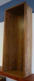 Cabinet  Insert  19  Solid  Walnut, Custom New