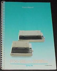 Epson FX-86e/286e Manual