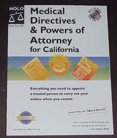 Medical Directives & Powers of Attorney for California -