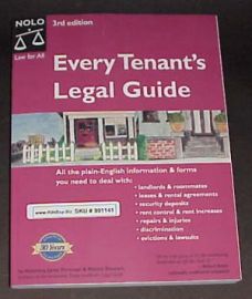 Every Tenant's Legal Guide -