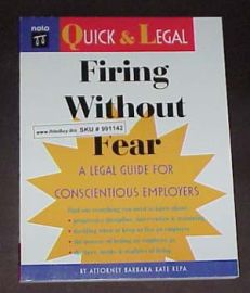 Firing Without Fear - Quick & Legal Series