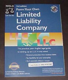 Form Your Own Limited Liability Company -