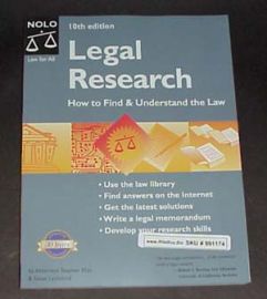 Legal Research - How to Find & Understand the Law