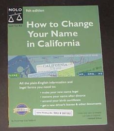 How to Change Your Name in California -