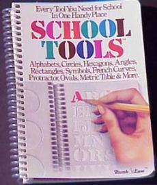 SCHOOL TOOLS-STENCIL BOOK