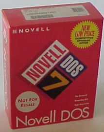 NOVELL DOS 7 SOFTWARE-7 disks 1993-IBM COMPATIBLE