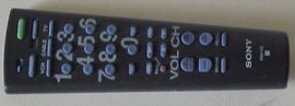 Sony Remote Control For VCR, Cable and TV