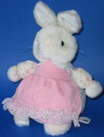 LITTLE GIRL RABBIT-  PLUSH TOY
