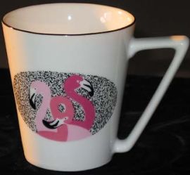 SAN DIEGO ZOO-FLAMINGO SOUVENIR COFFEE MUG