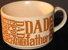 DAD'S BIG COFFEE MUG