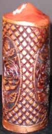 DESIGNER SCENTED CANDLE CINNAMON AND COPPER