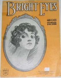 BRIGHT EYES  - SHEET MUSIC