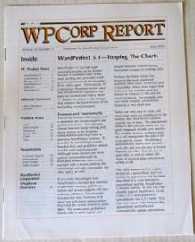 WPCORP REPORT MAG-July 1990