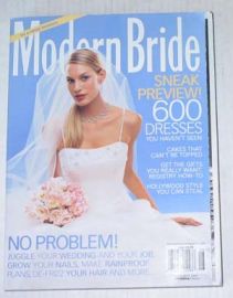 MODERN BRIDE MAG - August/September 2000