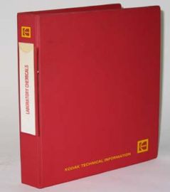 RED KODAK TECHNICAL INFORMATION BINDER