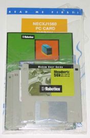 US ROBOTICS-MEGAHERTZ 56K, PC card Modem-NECXJ1560