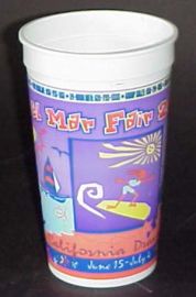 Plastic DEL MAR FAIR 2000 Souvenir Cup Collectable