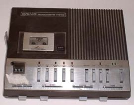 CRAIG MICROCASSETTE SYSTEM MODEL J580