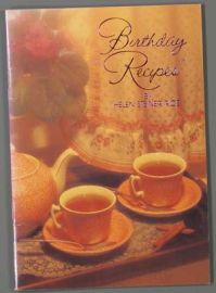 BIRTHDAY RECIPES - A BIRTHDAY BOOK