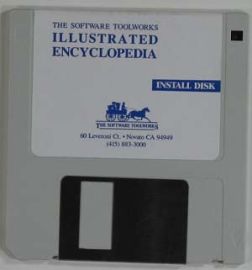 THE SOFTWARE TOOLWORKS ILLUSTRATED ENCYCLOPEDIA INSTALL DISK