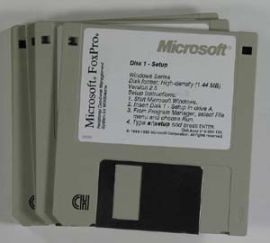 MICROSOFT FOXPRO - 6 DISK SET