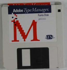 ADOBE TYPE MANAGER - 3 DISK SET