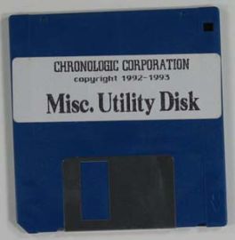 CHRONOLOGIC CORPORATION MISC. UTILITY DISK - 1 DISK