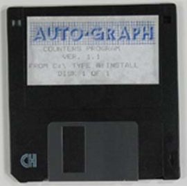 AUTO-GRAPH COUNTERS PROGRAM - 1 DISK