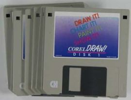 COREL DRAW  10 DISK SET