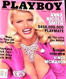 PLAYBOY MAG. Feb. 2001-Anna Nicole Smith