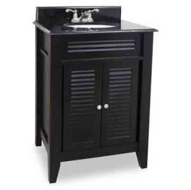 Lindley Espresso Vanity with Preassembled Top and Bowl by Bath E
