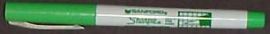 Sharpie Green Permanent Marker-Ultra Fine Point