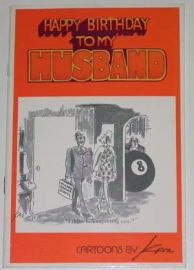 HAPPY BIRTHDAY TO MY HUSBAND - CARD/BOOK
