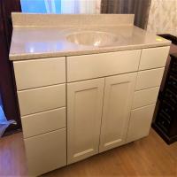 48 inch Craftsman Vanity with 8 Drawers
